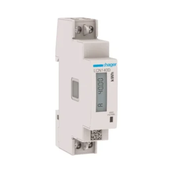 Hager ECN140D Hager 1 Phase kWhmeter Direct 40A 1M