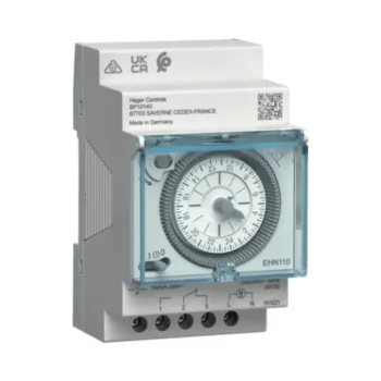 Hager EHN110 Daily Time Switch 1 Channel 3 Modules
