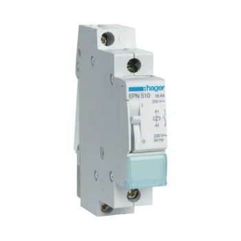 Hager EPN510 1 Module 230V Latching Relay 1NO