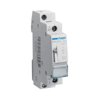 Hager EPN513 1 Mod 24V Latching Relay 1NO