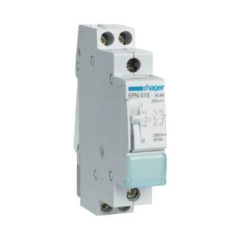 Hager EPN515 1 Mod 230V Latching Relay 1NC + 1NO