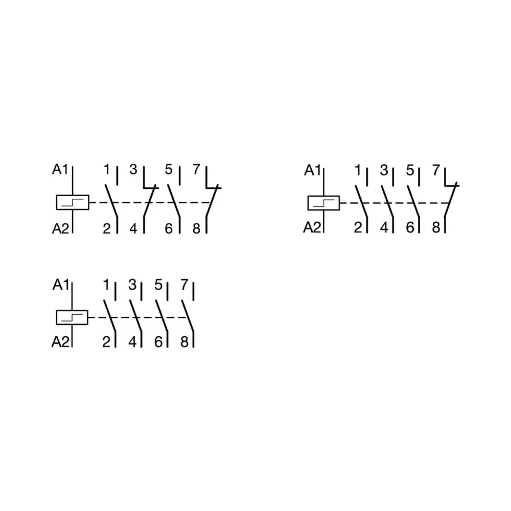 Hager EPN528 2 Module 24V Latching Relay 2NC + 2NO 3 Hager EPN528 2 Mod 24V Latching Relay 2NC + 2NO