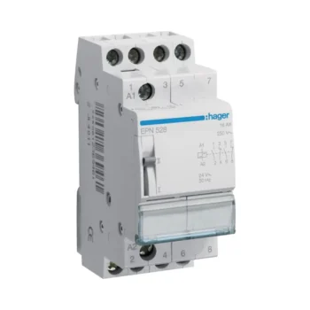 Hager EPN528 2 Mod 24V Latching Relay 2NC + 2NO