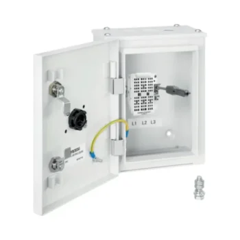 Hager JFB303U 32A TPN Metal Fused Switch