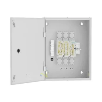 Hager JFH331U Hager JFH331U 315A TPN Metal Fused Switch 2