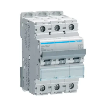 Hager NBN350A 3 Pole MCB Type B 50A 10kA