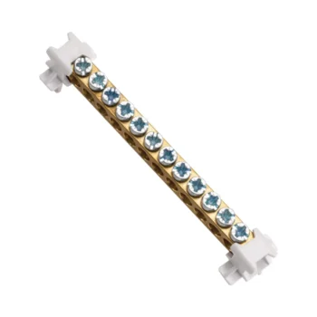  Hager VAT21 Terminal Bar 21 Way with Two Support Clips