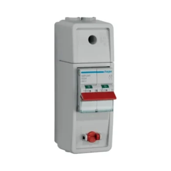 Hager VC02SW 100A MeterBox Switch