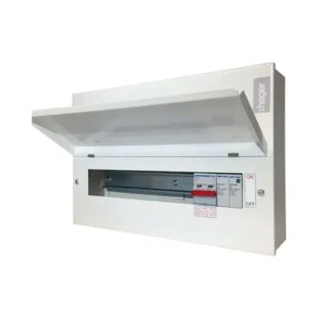 Hager VML118SPDRK 18 Way Main Switch SPD Consumer Unit with Round Knockouts