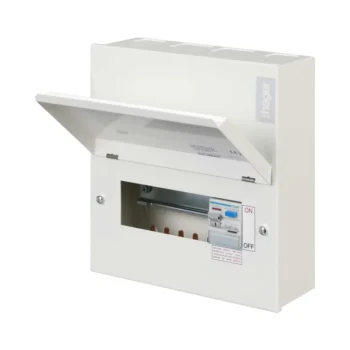 Hager VML406AH 6 Way 63A RCD Consumer Unit