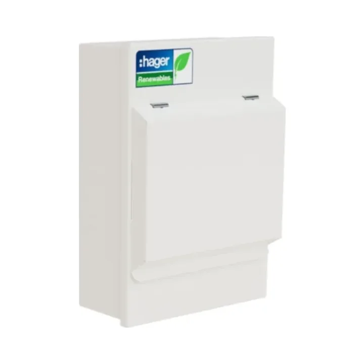 Hager VR640EVSPD 6 Way B40A DP RCBO EV Consumer Unit with Type 2 SPD 1 Hager VR640EVSPD 6 Way EV Consumer Unit with SPD