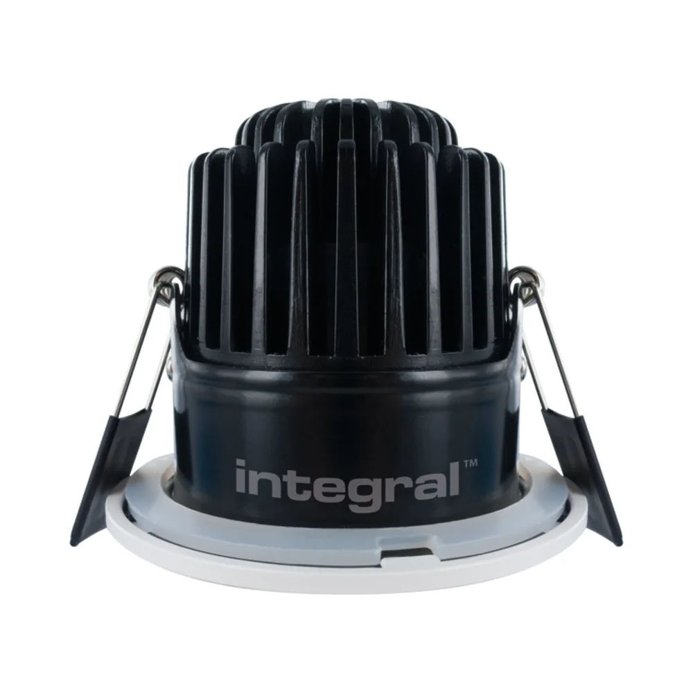 Integral | ILDLFR70A008 | Luxfire | LED Downlight | IP65 230V | 4000K Cool White | 55° | 9W 3 Integral ILDLFR70A008 Integral LED Luxfire Fire Rated Downlight - IP65 640Lm 9W 4000K 55° - Matt White 3