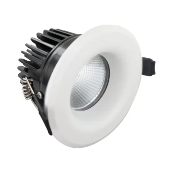 Integral ILDLFR70A008 Integral LED Luxfire Fire Rated Downlight - IP65 640Lm 9W 4000K 55° - Matt White 1