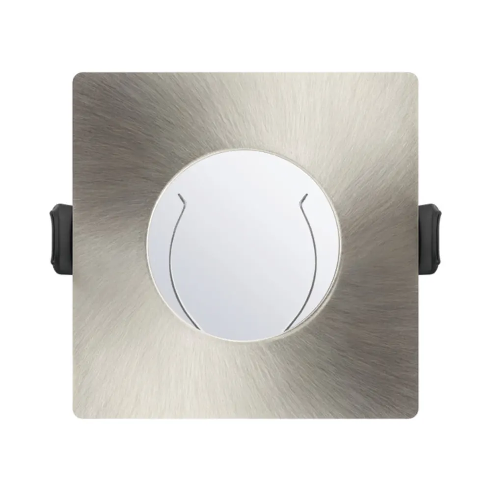 Integral ILDLFR70D008 Evofire Fire Rated IP65 Satin Nickel LED GU10 Square Downlight 3 Integral ILDLFR70D008 Evofire Fire Rated IP65 Satin Nickel LED GU10 Square Downlight 3