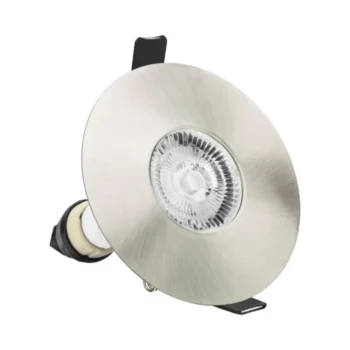 Integral ILDLFR70D016 Evofire Fire Rated IP65 Satin Nickel LED GU10 Downlight