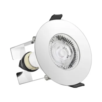 Integral ILDLFR70D018 Evofire Fire Rated IP65 Polished Chrome LED GU10 Downlight