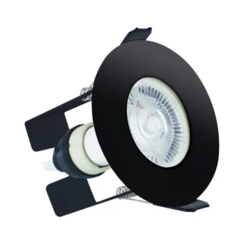 Integral ILDLFR70D029 Evofire Fire Rated IP65 Black LED GU10 Downlight