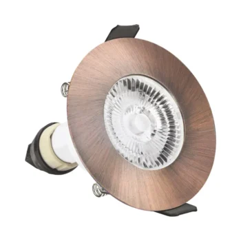 Integral ILDLFR70D047 Evofire Fire Rated IP65 Copper LED GU10 Downlight