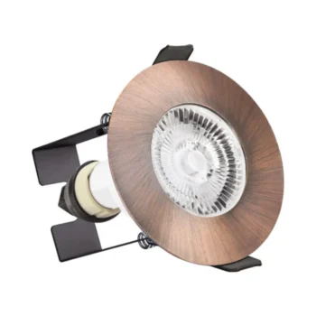 Integral ILDLFR70D048 Evofire Fire Rated IP65 Copper LED GU10 Downlight