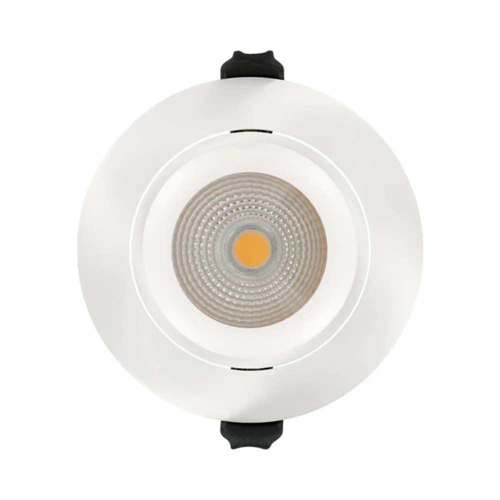 Integral | ILDLFR92C009 | Luxfire | LED Downlight | IP65 230V | 3000K Warm White | 55° | 11W 3 Integral ILDLFR92C009 Integral LED Luxfire Fire Rated Tiltable Downlight - IP65 900Lm 11W 3000K 55° - Matt White 3