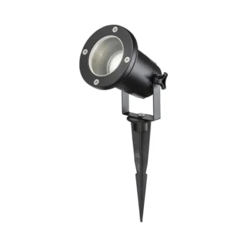 Knightsbridge GUSPBK IP65 GU10 Ground Spike Light - Black