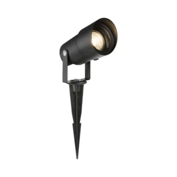 Knightsbridge GUSPIKER 230V IP65 GU10 Spike Light - Black