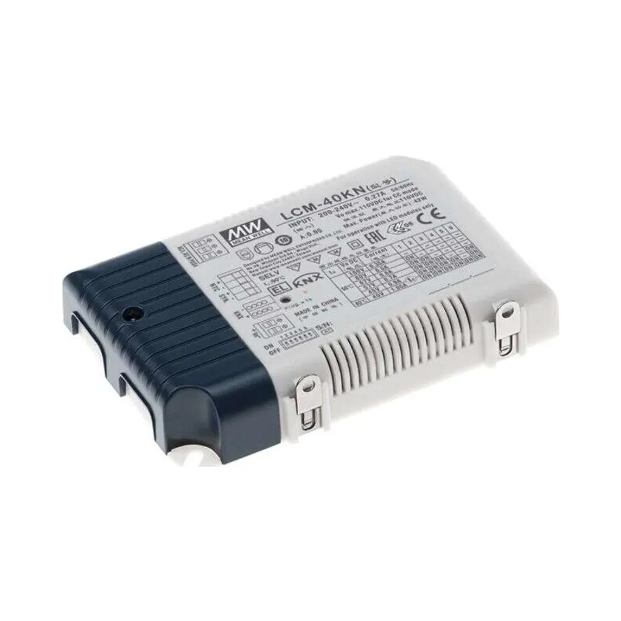 Mean Well 40W Multiple-Stage Constant Current Mode KNX LED Driver 1 Mean Well LCM-40KN Mean Well 40W Multiple-Stage Constant Current Mode KNX LED Driver