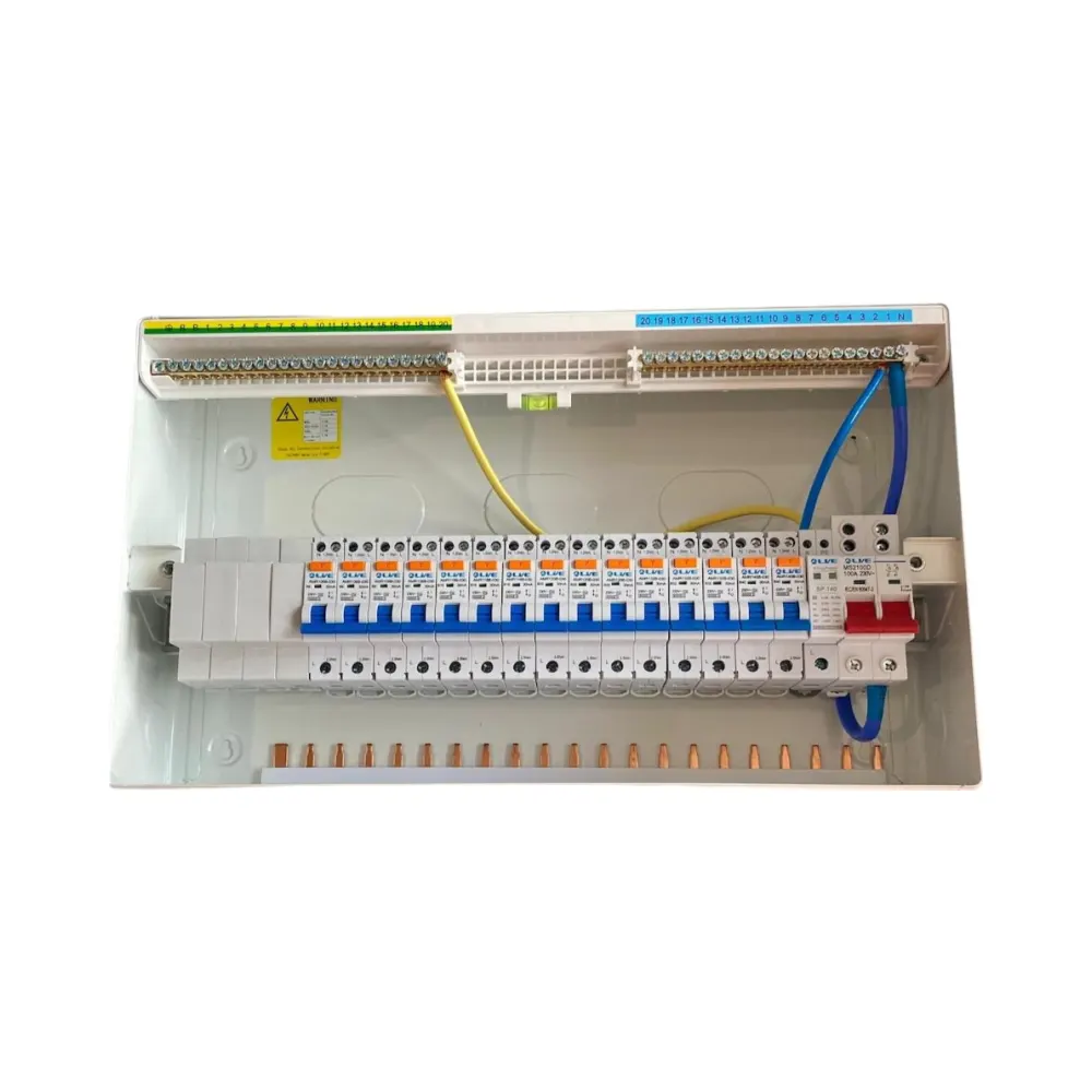 Live Electrical 19 Way SPD Metal Consumer Unit Kit c/w 15 RCBOs 2 Live Electrical 19 Way SPD Metal Consumer Unit Kit c/w 15 RCBOs 2
