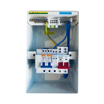 Live Electrical 3 Way SPD Metal Garage Consumer Unit Kit with 2 RCBOs 2