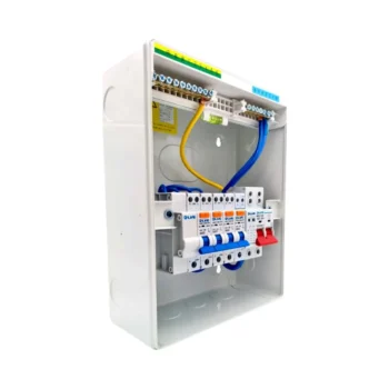 Live Electrical 5 Way SPD Metal Consumer Unit Kit with 4 RCBOs 2