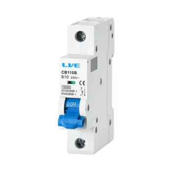 Live Electrical CB150C Live Electrical CB150C 50A Curve C 10kA MCB 1