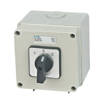 Live Electrical CS3P25 Live Electrical 3 Pole 25A Changeover Switch 1