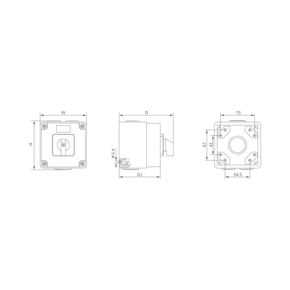 Live Electrical CS3P32 3 Pole 32A Changeover Switch 2 Live Electrical CS3P32 Live Electrical 3 Pole 32A Changeover Switch 2