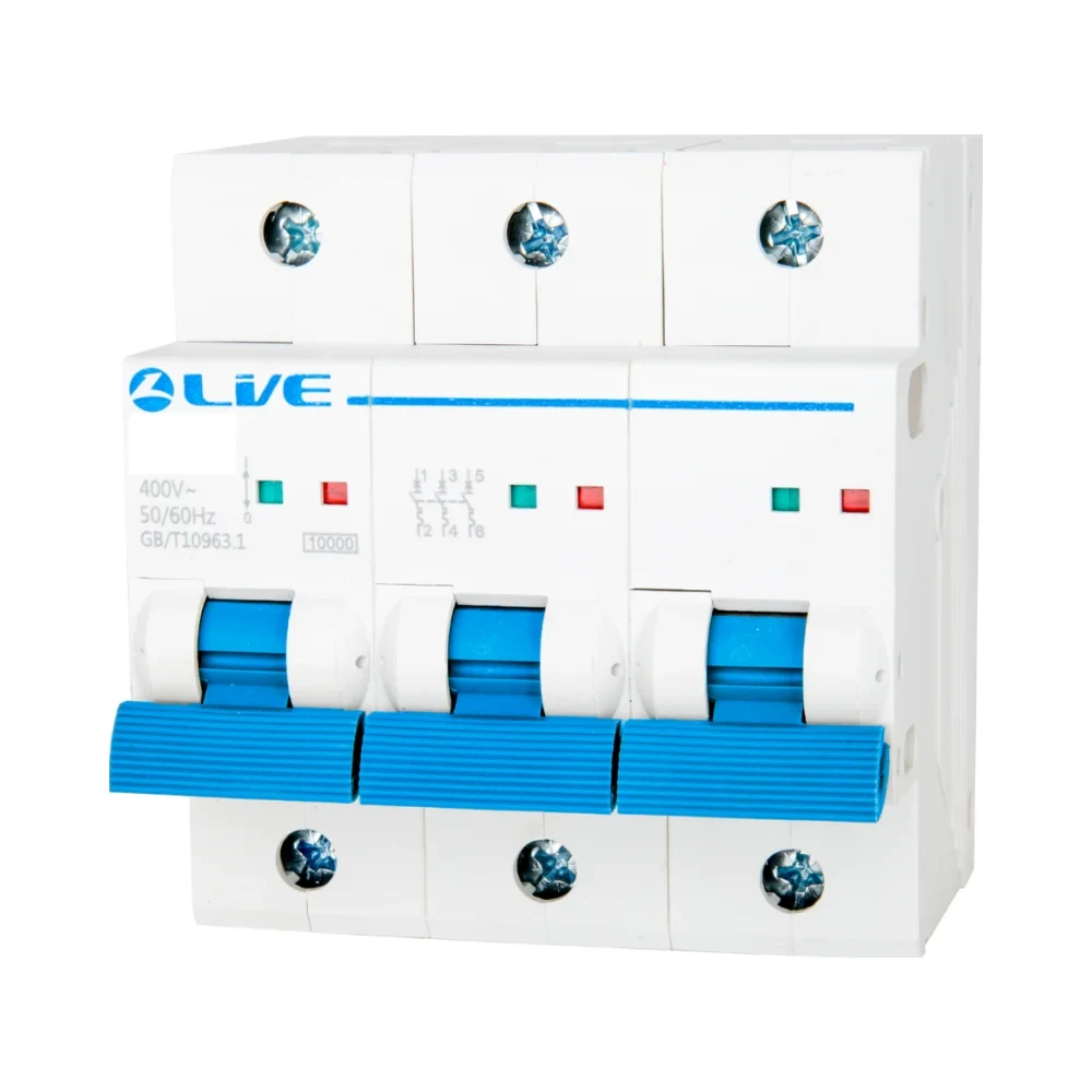 Live Electrical CZ3100C 3P 100A MCB 10kA Curve C 1 Live Electrical CZ3100C 3P 100A MCB 10kA Curve C