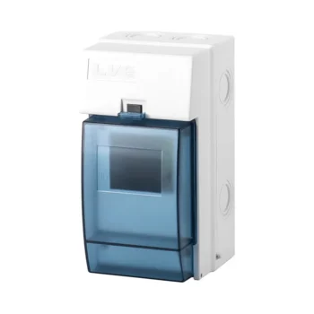 Live Electrical ENC0565 Live Electrical 5 Way Enclosure IP65 H:185 x W:130 x D:110mm