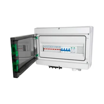 Live Electrical ENC18-PV4/1 18 Way (8 Fuses) Solar Consumer Unit DC 1000V 4 Input 1 Output