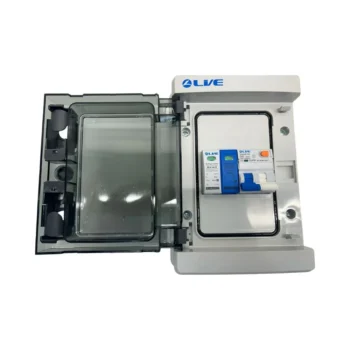 Live Electrical EV440SP-P IP65 EV Consumer Unit C40 RCBO + Type 2 SPD + Busbar