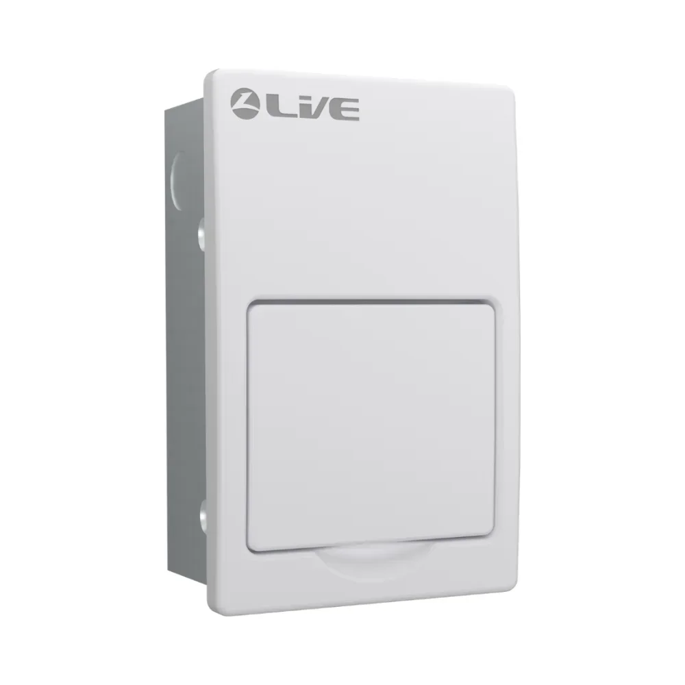 Live Electrical FMC04 4 Module Flush Mounted Metal Enclosure 2 Live Electrical FMC04 4 Module Flush Mounted Metal Enclosure
