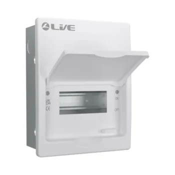 Live Electrical FMC06 6 Module Flush Mounted Metal Enclosure