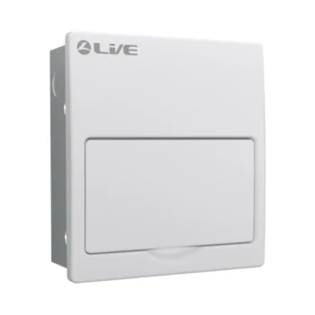 Live Electrical FMC08 8 Module Flush Mounted Metal Enclosure