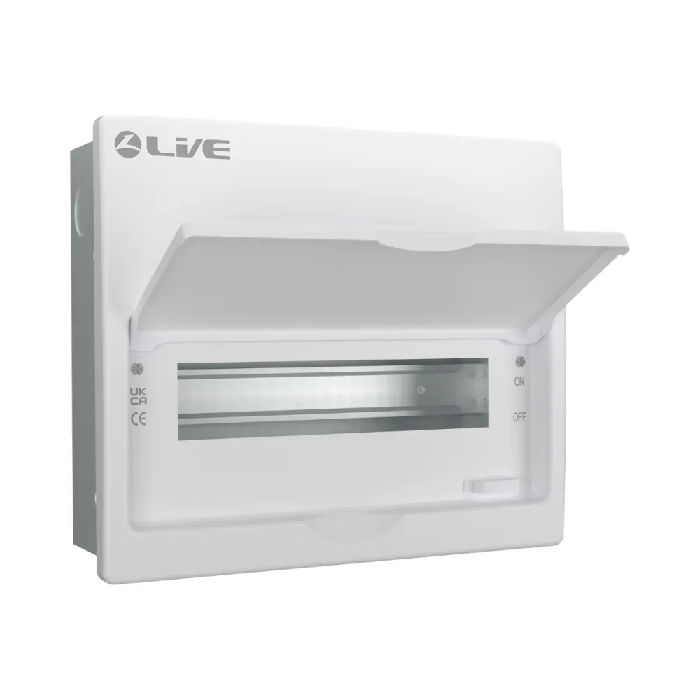 Live Electrical FMC12 12 Module Flush Mounted Metal Enclosure 1 Live Electrical FMC12 12 Module Flush Mounted Metal Enclosure