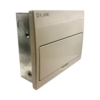 Live Electrical FMC14M-SP 11 Way Flush SPD Metal Consumer Unit