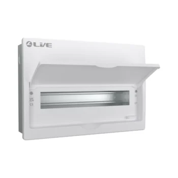 Live Electrical FMC16 16 Module Flush Mounted Metal Enclosure
