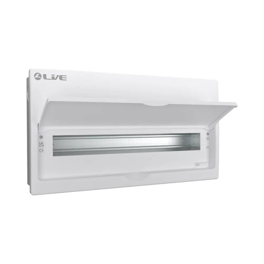 Live Electrical FMC22 22 Module Flush Mounted Metal Enclosure 1 Live Electrical FMC22 22 Module Flush Mounted Metal Enclosure