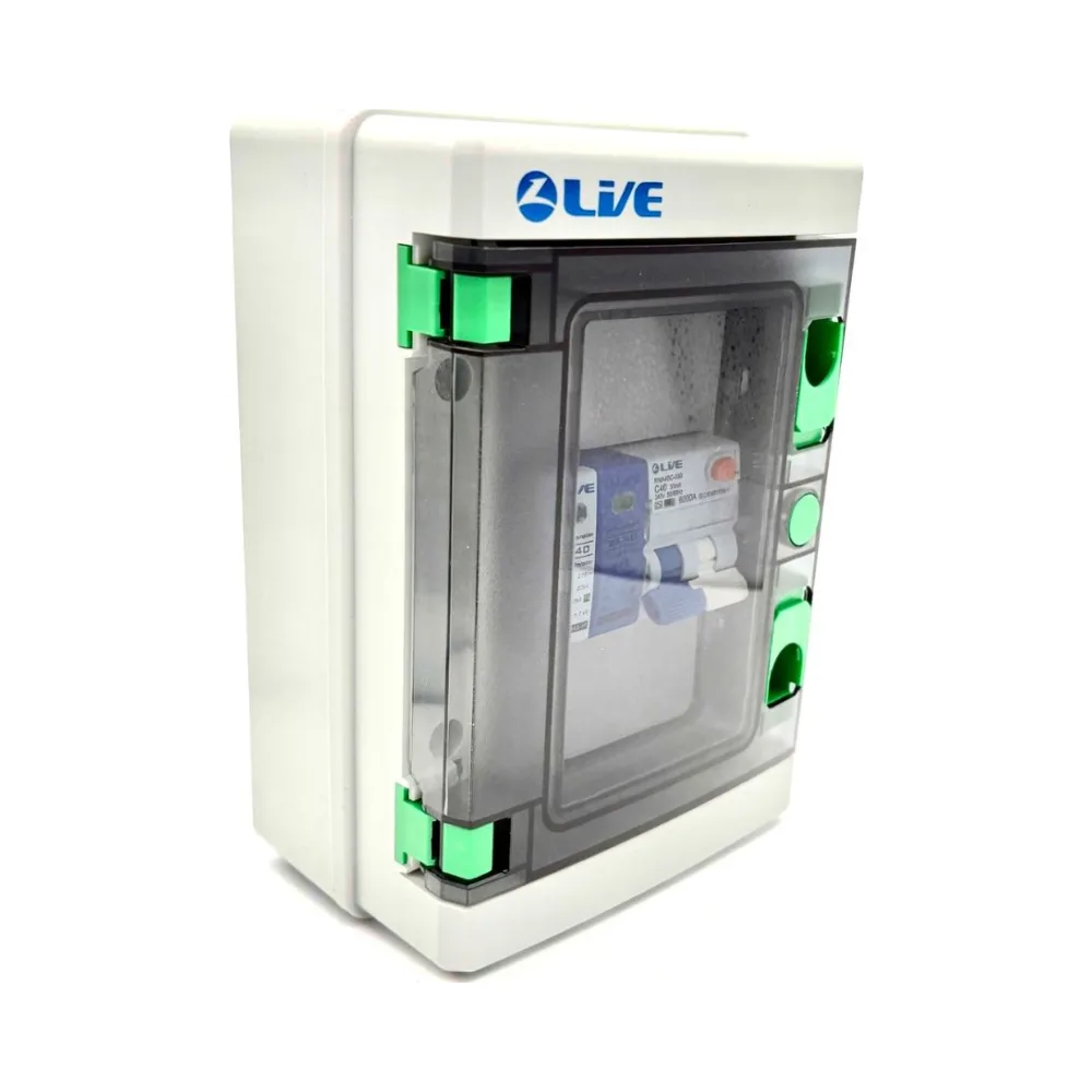 Live Electrical LEV432SP-P IP65 EV Consumer Unit C32 RCBO + Type 2 SPD + Busbar 1 Live Electrical LEV432SP-P IP65 EV Consumer Unit C32 RCBO + Type 2 SPD + Busbar