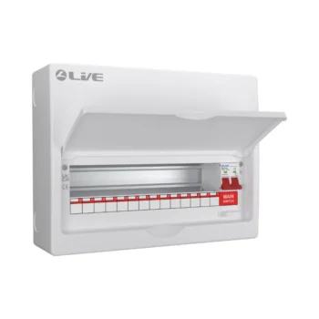 Live Electrical LSMC16/100 100A Main Switch 14 Way Consumer Unit