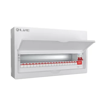 Live Electrical LSMC22/100 100A Main Switch 20 Way Consumer Unit