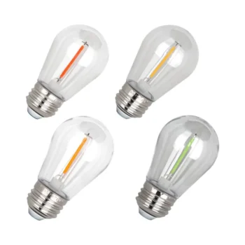 Red, Orange, Yellow & Green Light Bulbs for LST1 & LST2 Outdoor Festoon Lighting