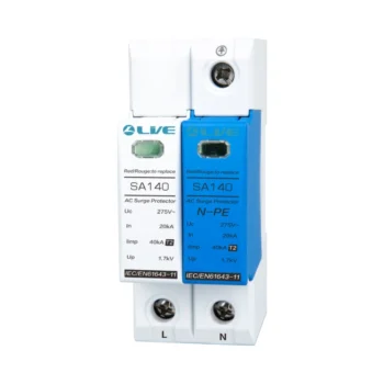 Live Electrical SA140/1P+N 2 Pole Type 2 SPD Surge Protection Device