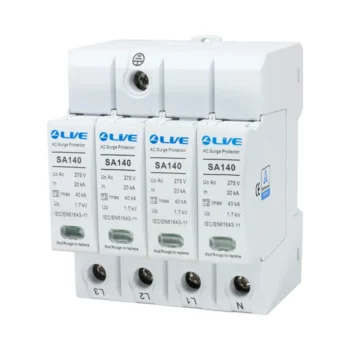 Live Electrical SA460 Live Electrical 4 Pole 30kA/60kA Type 2 Surge Protective Device